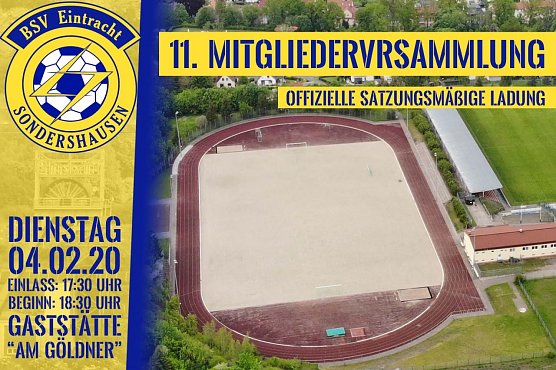Mitgliederversammlung beim BSV (Foto: BSV Eintracht Sondershausen)