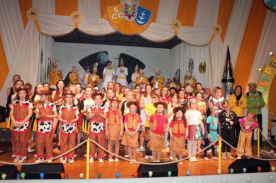 Manege frei f&uuml;r St&ouml;ck�sner Narretei ! (Foto: SCC Gelb Wei&szlig;)