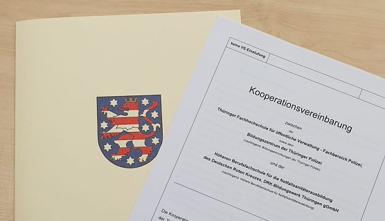 Kooperation beschlossen (Foto: Rothmann / DRK Thüringen) Kooperation beschlossen (Foto: Rothmann / DRK Thüringen)