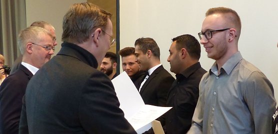 Gratulation (Foto: nnz)