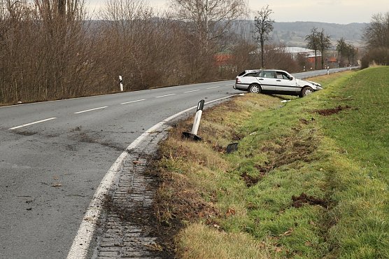 Unfallursache unklar (Foto: Silvio Dietzel)