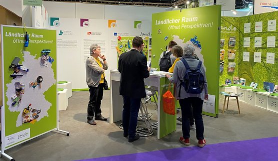 Perspektiven &ouml;ffnen auf der Gr&uuml;nen Woche in Berlin  (Foto: Landratsamt Kyffh&auml;userkreis)