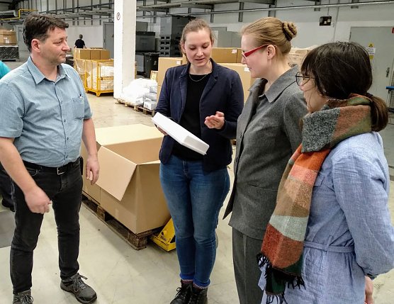 Franz&ouml;sischer Besuch in Nordh&auml;user und Sondersh&auml;user Unternehmen (Foto: Regionalmanagement)