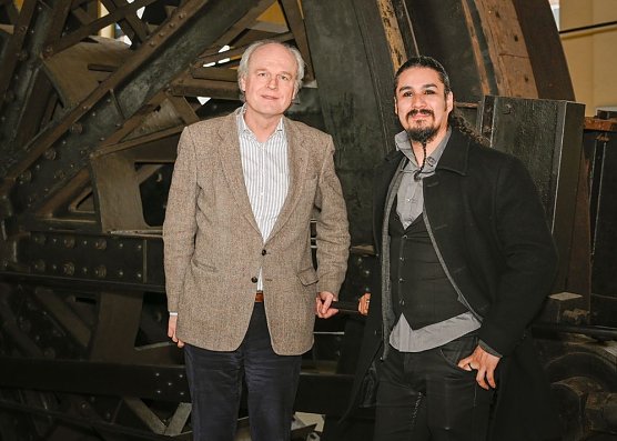 Einfahrt ins Bergwerks Sondershausen:... (Foto: Th&uuml;ringer Landesmusikakademie)