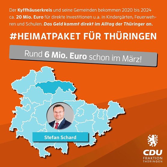 Heimatpaket beschlossen (Foto: Stefan Schard) Heimatpaket beschlossen (Foto: Stefan Schard)