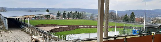 Der "heilige Rasen" des Göldners (Foto: Karl-Heinz Herrmann) Der "heilige Rasen" des Göldners (Foto: Karl-Heinz Herrmann)