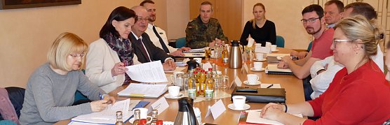 Stab außergewöhnliche Ereignisse tagte im Landratsamt (Foto: Landratsamt Kyffhäuserkreis) Stab außergewöhnliche Ereignisse tagte im Landratsamt (Foto: Landratsamt Kyffhäuserkreis)