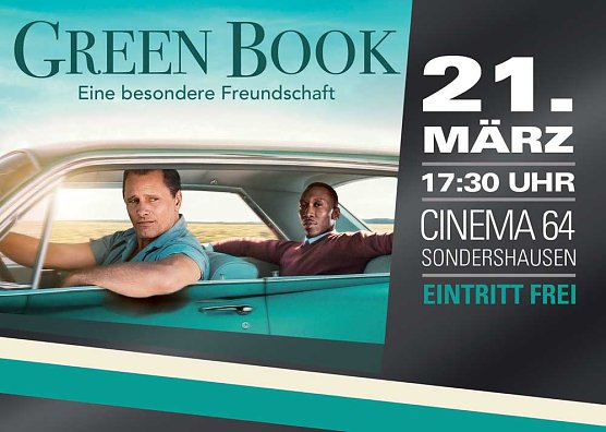 Sondervorstellung Green Book � eine besondere Freundschaft (Foto: Kreisjugendring)