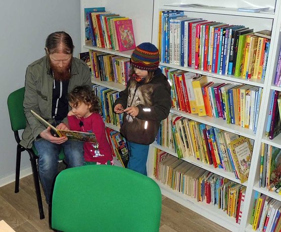 Auf die Pl&auml;tze- fertig- lesen! (Foto: Melanie Siegert)