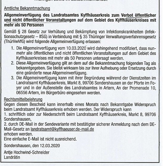 Information Corona (Foto: Karl-Heinz Herrmann)