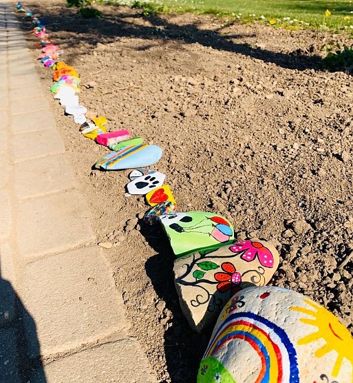 Bad Frankenh&auml;user waren im Kurpark kreativ (Foto: Stadt Bad Frankenhausen)