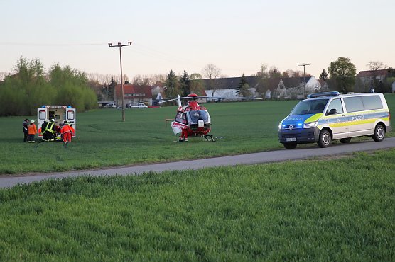 Folgenschwerer Unfall auf der B84 (Foto: Silvio Dietzel)