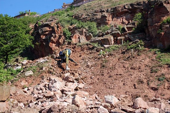 Recht spektakul&auml;re Bilder vom Kyffh&auml;user (Foto: Karl-Heinz Herrmann)