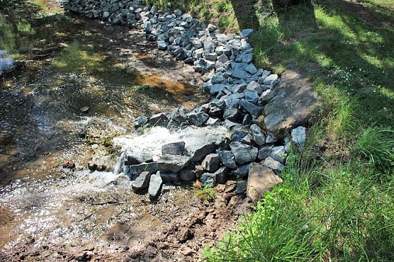 Kleine Sanierung des Parkteichs abgeschlossen (Foto: Karl-Heinz Herrmann)