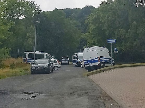 Wieder Durchsuchungsma&szlig;nahmen (Foto: Silvio Dietzel)