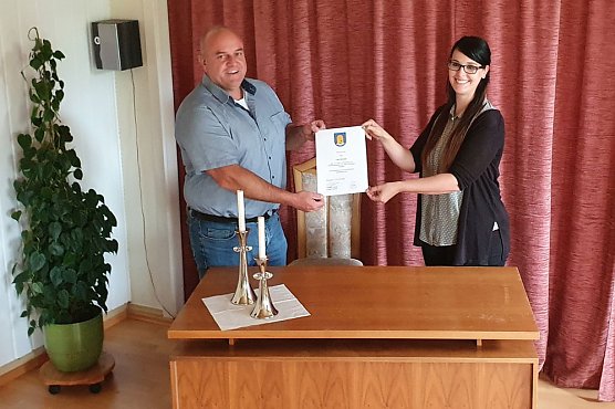 Neue Standesbeamtin in Ebeleben (Foto: Stadt Ebeleben)