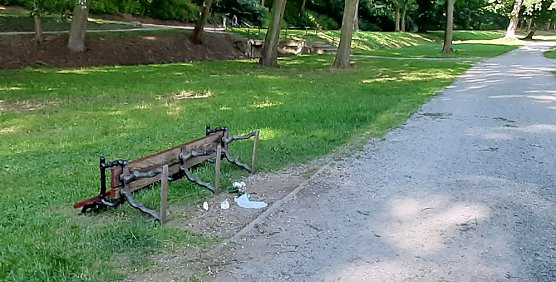 Vandalismus geht weiter (Foto: privat)
