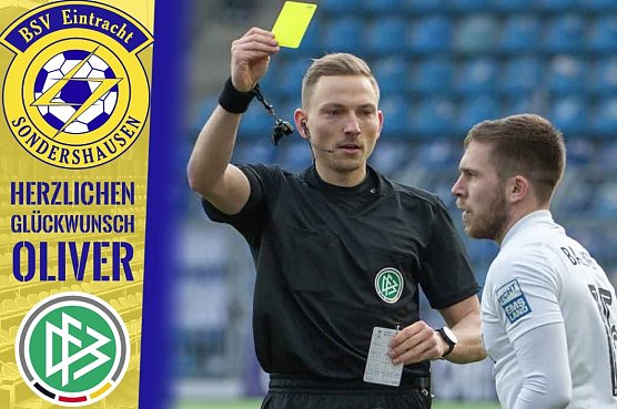 Einsatz als Schiedsrichterspezialist (Foto: BSV Eintracht Sondershausen)