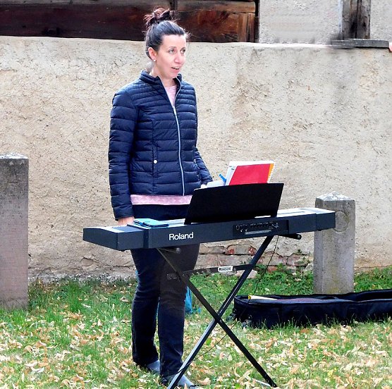 Chorproben unter Coronabedingungen (Foto: Peter Zimmer)