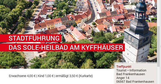 Stadtf&uuml;hrungen durch Bad Frankenhausen (Foto: Stadtmarketing Bad Frankenhausen)