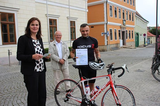 Auszeichnung der besten Radler (Foto: Karl-Heinz Herrmann) Auszeichnung der besten Radler (Foto: Karl-Heinz Herrmann)