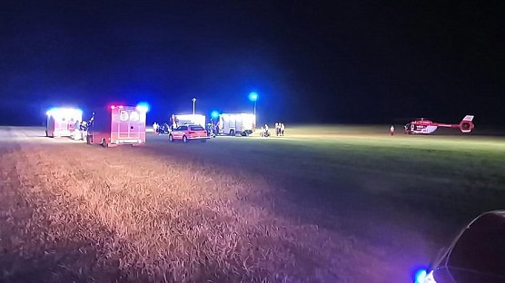 Schwerverletzte nach Quad Unfall (Foto: FFW Bad Frankenhausen / Silvio Dietzel)