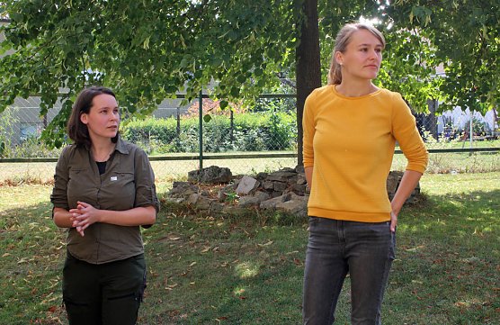 Natura 2000 Station besucht (Foto: Karl-Heinz Herrmann)