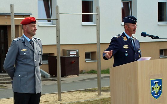 Verabschiedungsappell am Bundeswehrstandort Sondershausen (Foto: Karl-Heinz Herrmann)