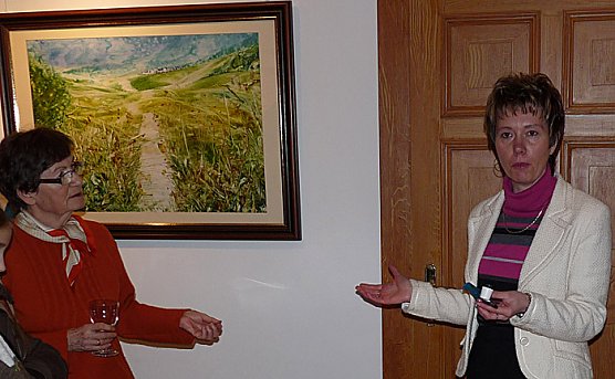 Ausstellung Manuela Haufschild (Foto: Karl-Heinz Herrmann)