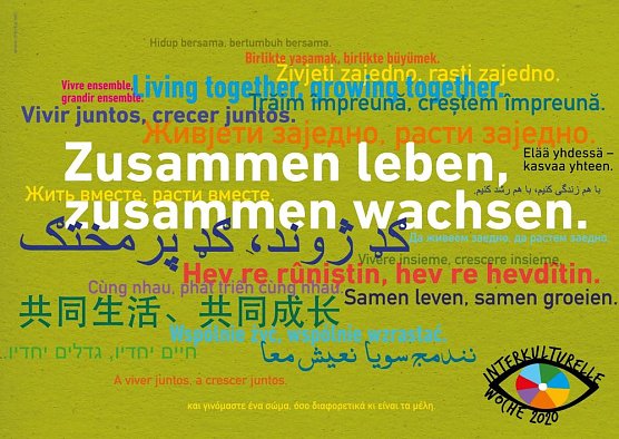 "Zusammen leben, zusammen wachsen" (Foto: Katharina Weizel)