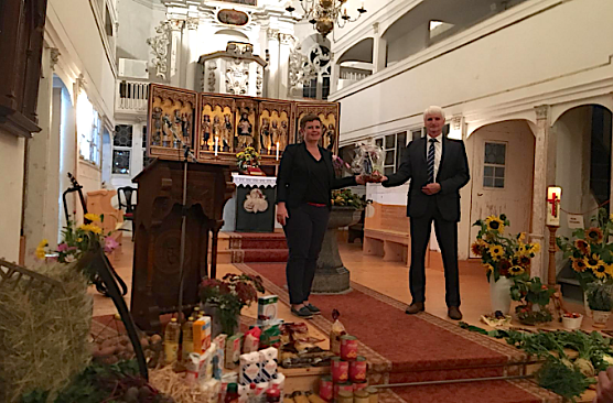 &Ouml;kumenische Andacht in TRingleben (Foto: S.Sch&auml;ffer)