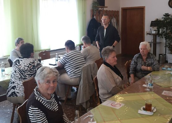 Tobias Schneegans zu Gast im WB 4 (Foto: Stadt Sonderhausen)