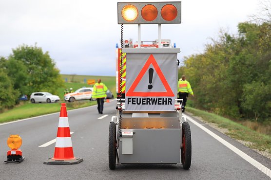 Erneut Unfall auf der B4 (Foto: Silvio Dietzel)