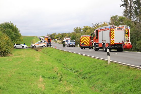 Erneut Unfall auf der B4 (Foto: Silvio Dietzel)
