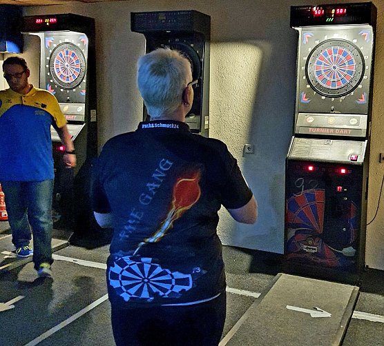 E-Darts: Oberspier vs. Niedersachswerfen (Foto: Thomas Peglow)