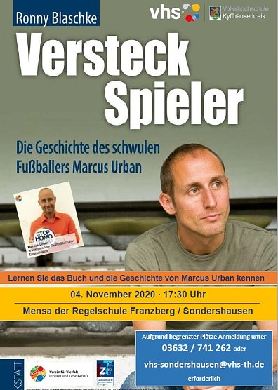 Lesung mit Marcus Urban (Foto: Landratsamt Kyffh&auml;userkreis)