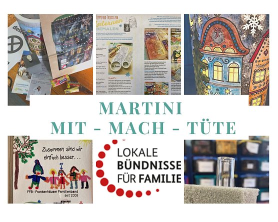 <b>FFB Martini � Mit - Mach � T&uuml;ten </b> Lokales B&uuml;ndnis f&uuml;r Familien wieder mit besonderer &Uuml;berraschung zum Martinsshopping in der Kurstadt  Wenn am Samstag, 7.11. 2020 die Gewerbetreibenden der Stadt Bad Frankenhausen am Nachmittag ihre T&uuml;ren &ouml;ffnen, ist auch das lokale B&uuml;ndnis f&uuml;r Familien, das Frankenh&auml;user Familienband (FFB), wieder mit dabei.  Bereits im Sommer hatte man sich die Idee der M (Foto: Stadtmarketing Bad Frankenhausen)