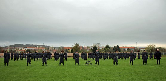 Vereidigung an einem geschichtstr&auml;chtigen Tag der Bundeswehr (Foto: Karl-Heinz Herrmann)