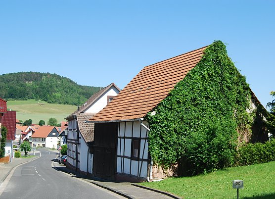 Blick über das Dorf zum Hülfensberg (Foto: M.Seidel) Blick über das Dorf zum Hülfensberg (Foto: M.Seidel)