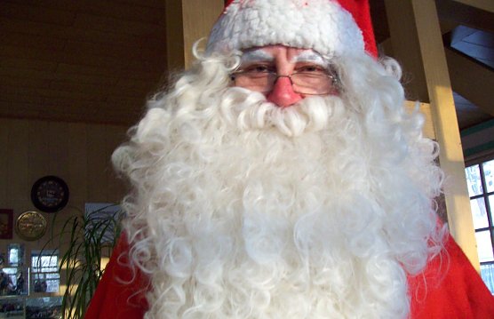 Der Weihnachtsmann (Foto: M&uuml;ller aus Rottleben)