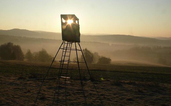 Jagdkanzel Hochsitz (Foto: Rolf Sikorski) Jagdkanzel Hochsitz (Foto: Rolf Sikorski)
