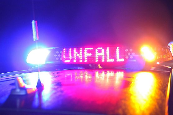 Unfall auf der Autobahn am Sonntagabend (Foto: S.Dietzel)