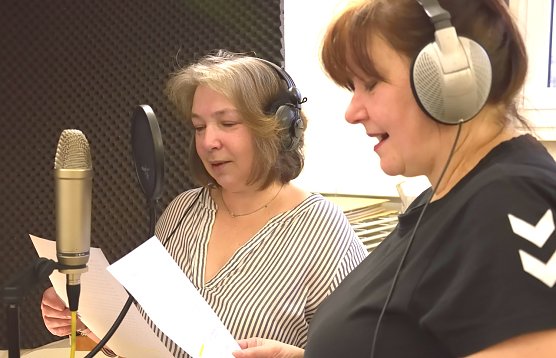 Gundula Elle und Katrin Holz (Kassiererinnen des Panorama Museums) (Foto: Fred Böhme ) Gundula Elle und Katrin Holz (Kassiererinnen des Panorama Museums) (Foto: Fred Böhme )