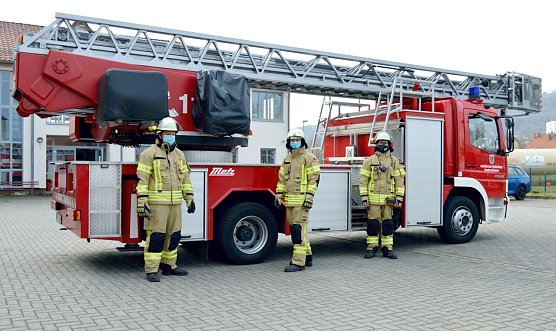 Neue Schutzkleidung f&uuml;r Sondersh&auml;user Feuerwehr (Foto: Stadtverwaltung Sondershausen)