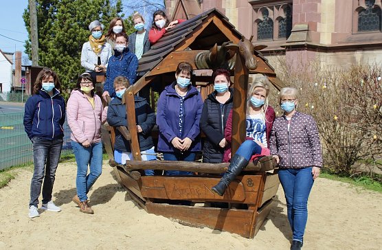 Das Team der Kindertagesst&auml;tte Arche Noah (Foto: Eva Maria Wiegand)