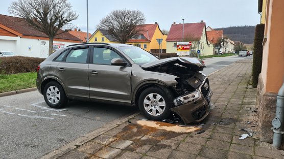 Unfall heute Nachmittag in Jecha (Foto: S.Dietzel)
