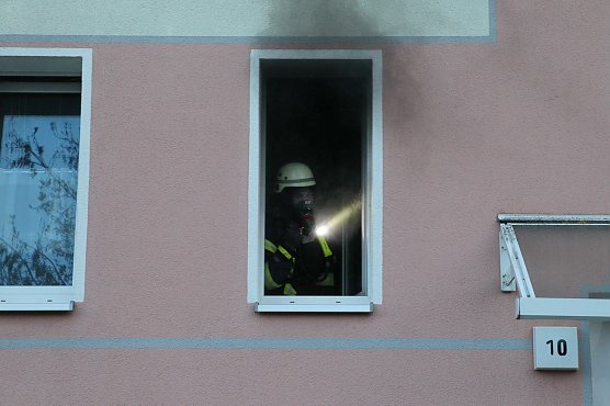K&uuml;chenbrand in Sondershausen (Foto: Silvio Dietzel)