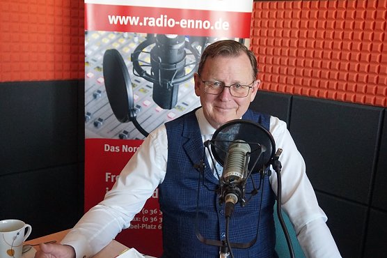 Besuch des Ministerpr&auml;sidenten (Foto: Radio ENNO)