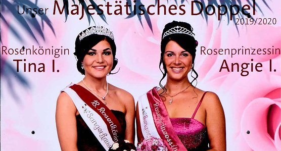 Die scheidende Majestät mit ihrer Nachfolgerin (Foto: P.Blei) Die scheidende Majestät mit ihrer Nachfolgerin (Foto: P.Blei)