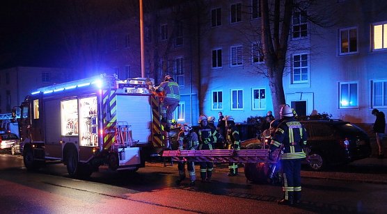 Kellerbrand in Sondershausen (Foto: S.Dietzel)